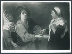 Zingara che legge la mano