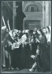Gramatica Antiveduto  - sec. XVII - Presentazione di Gesù al Tempio