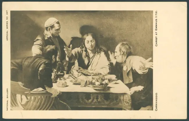 Caravaggio. Christ at Emmaus (172).