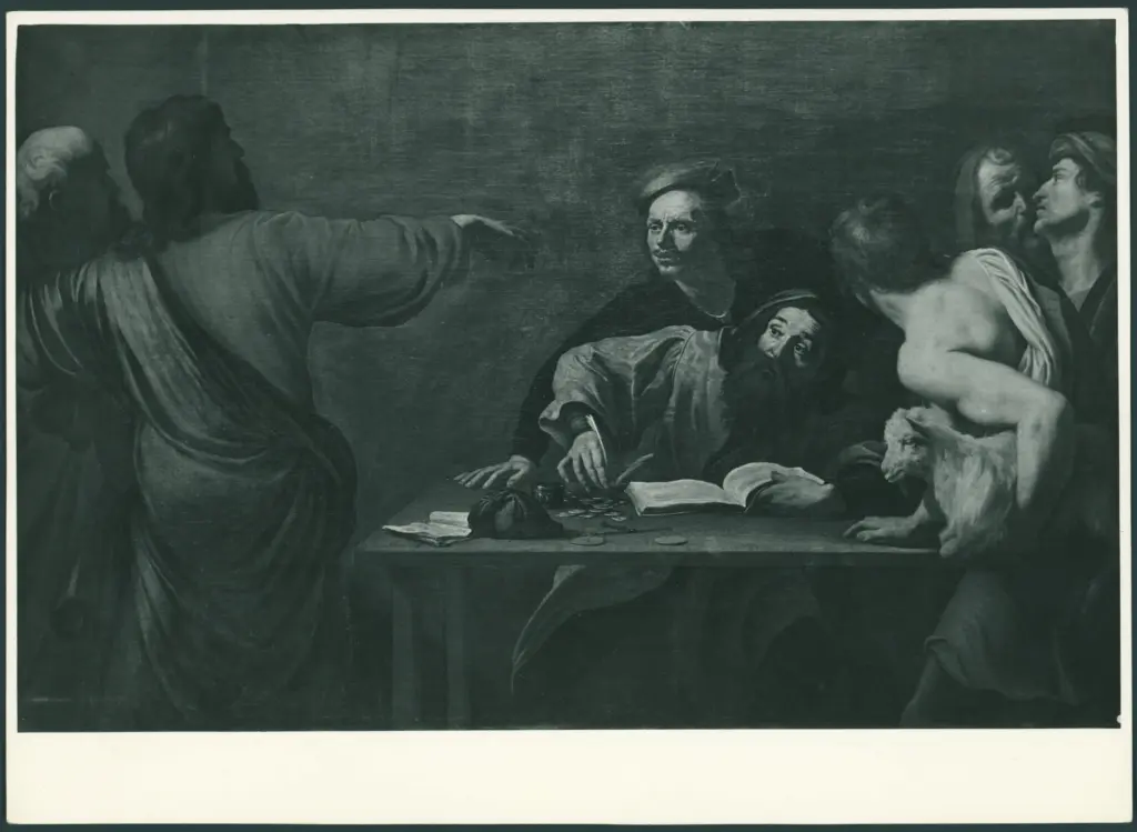 Haen David de  - sec. XVII - Vocazione di san Matteo Evangelista