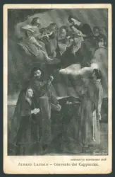 Madonna con Bambino in gloria, san Francesco d'Assisi, san Bonaventura e Flaminia Colonna Gonzaga