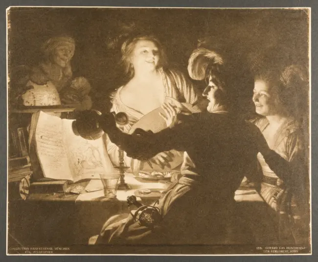Kgl. Pinakothek. Gerard van Honthorst. Der Verlorene Sohn
