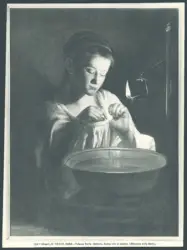 Donna che si spulcia