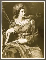 Janssens Abraham - sec. XVI/ XVII - Santa Caterina d'Alessandria