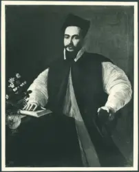 Ritratto di Maffei Barberini con libro e fiori