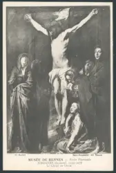 Crocifissione di Cristo con i dolenti e santa Maria Maddalena
