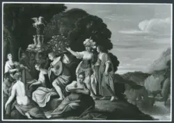 Minerva e le Muse sul monte Elicona