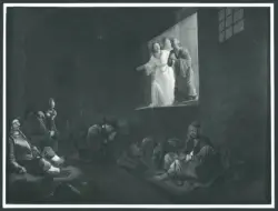 San Pietro liberato dal carcere da un angelo