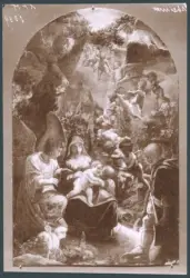 Sacra Famiglia con san Giovannino e angeli
