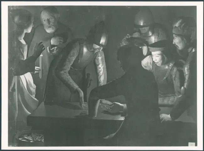 La Tour Georges de - sec. XVII - Negazione di san Pietro