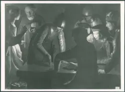 La Tour Georges de - sec. XVII - Negazione di san Pietro