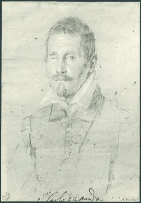 Leoni Ottavio - sec. XVII - Ritratto del cavalier Carlo Seripando