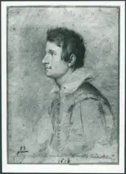 Ritratto di giovane uomo di profilo (Annibale Monaldi?)