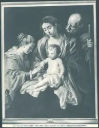 Roma - Palazzo Doria - Galleria. Sposalizio di S. Caterina. (Scipione Pulzone detto Gaetano).