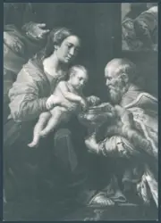 Anbetung der HL. Drei Könige. Ausschnitt, Gerard Seghers (1592-1651)