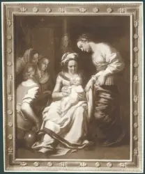 Loon Theodoor van - sec. XVII - Nascita di Sansone