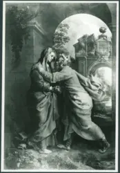 Loon Theodoor van - sec. XVII - Incontro di Gioacchino e Anna alla Porta Aurea