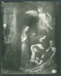 Sacra Famiglia con san Giovannino e un angelo