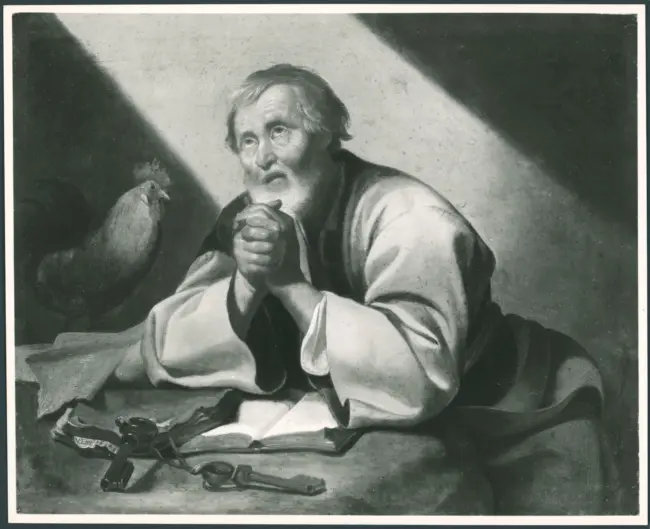 Joh. Ulrich Loth. Der reuige Petrus