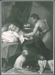 Isacco benedice Giacobbe