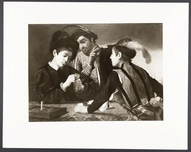 Merisi Michelangelo (Caravaggio) - sec. XVI - Giocatori di carte