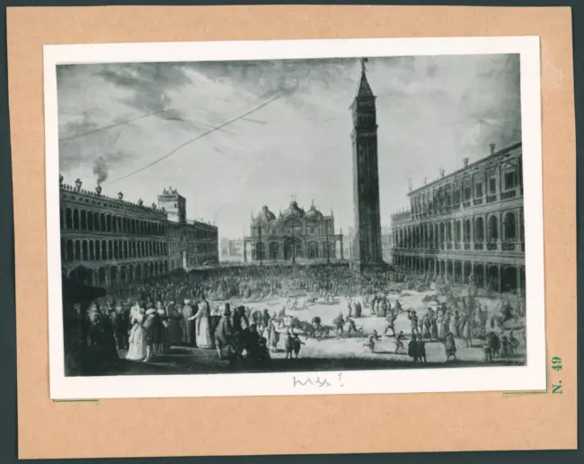 Veduta di piazza San Marco a Venezia