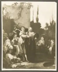 Liss Johann - sec. XVII - Figliol prodigo dissipa i beni con le prostitute