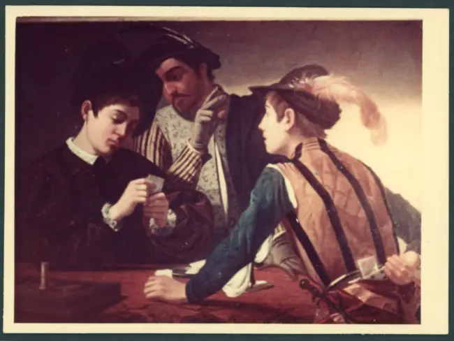 Merisi Michelangelo (Caravaggio) - sec. XVI - Giocatori di carte