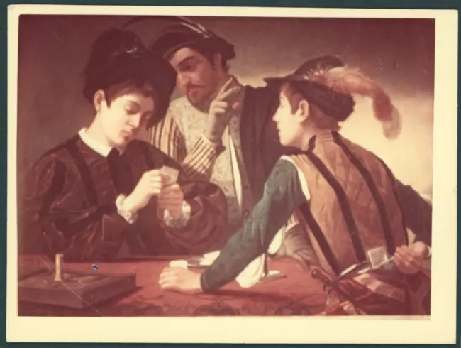 Merisi Michelangelo (Caravaggio) - sec. XVI - Giocatori di carte