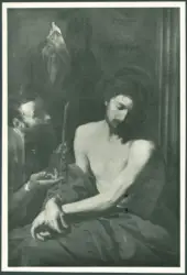 Maestro del Giudizio di Salomone - sec. XVII - Cristo deriso