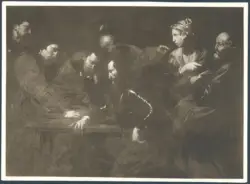 Douffet Gérard (?) - sec. XVII - Negazione di san Pietro