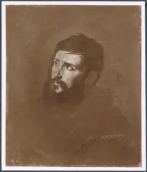 Maestro del Giudizio di Salomone - sec. XVII - Ritratto di gentiluomo
