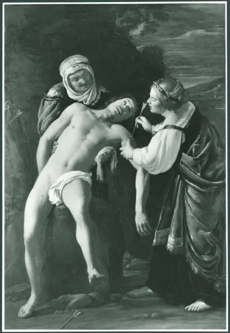 San Sebastiano curato da Irene