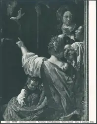 Siena - Chiesa di S. Domenico - Particolare dell'Indemoniata - Rutilio Manetti