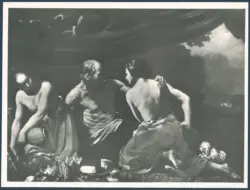 Manetti Rutilio - sec. XVII - Lot e le figlie