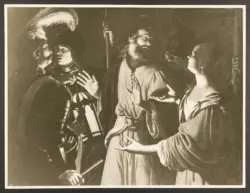 Manetti Rutilio - sec. XVII - Negazione di san Pietro