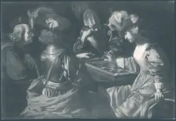 Manetti Rutilio - sec. XVII - Giocatori di dama