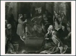 Manetti Rutilio - sec. XVII - Cristo tra i dottori del tempio