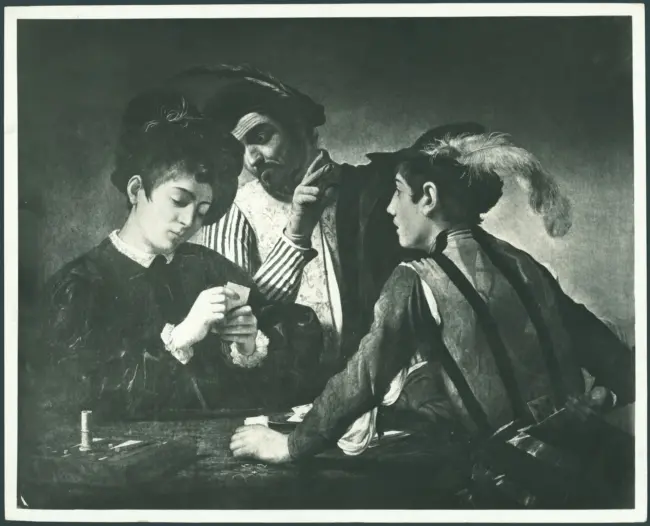 Merisi Michelangelo (Caravaggio) - sec. XVI - Giocatori di carte