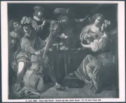 Siena - Palazzo Chigi Saracini - Concerto dopo Cena. (Rutilio Manetti)