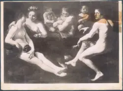 Manetti Rutilio - sec. XVII - Allegorie delle quattro stagioni