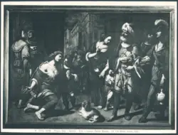 Siena - Palazzo Chigi - Saracini - Ester e Assuero (Rutilio Manetti)