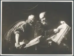 Manetti Rutilio - sec. XVII - I profeti Geremia e Baruch