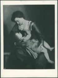 Merisi Michelangelo (Caravaggio) - sec. XVII - Madonna con Bambino