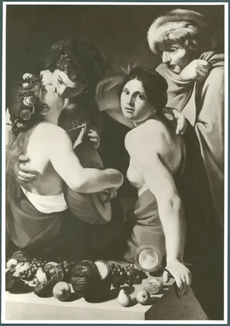 Manfredi Bartolomeo - sec. XVII - Allegoria delle quattro Stagioni
