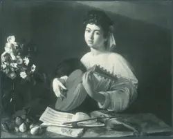 Merisi Michelangelo (Caravaggio) - sec. XVI - Suonatore di liuto