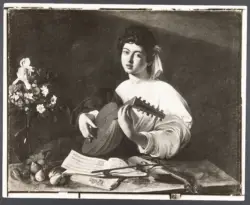 Merisi Michelangelo (Caravaggio) - sec. XVI - Suonatore di liuto