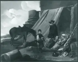 Accampamento di soldati