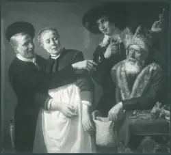 Moeyaert Claes Cornelisz. - sec. XVII - La scelta del pretendente