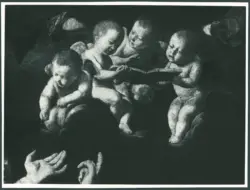 Musso Nicolò - sec. XVII - Madonna del Rosario con san Domenico e santa Caterina da Siena